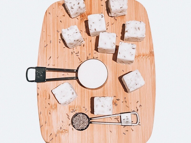 Lavender Sugar Cube Shower Scrub