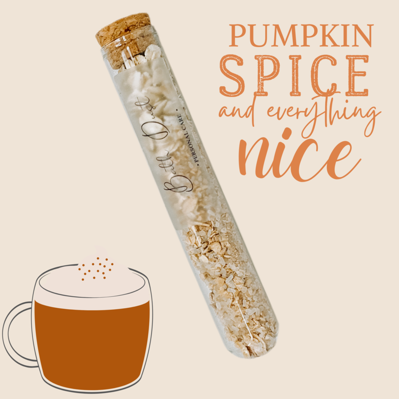 Oatmeal Pumpkin Spice Bath Dust
