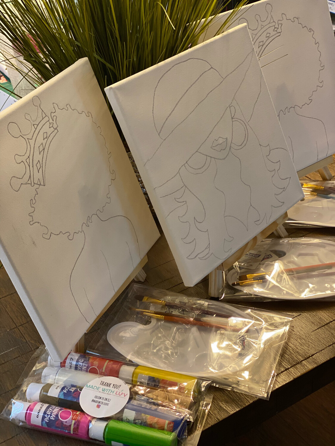 Adult Sip N’ Paint Box