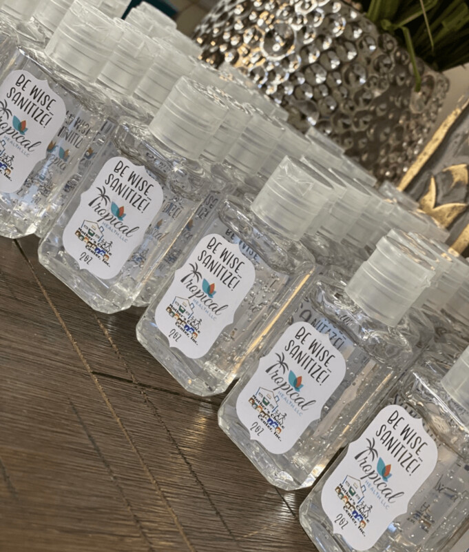 Custom Mini Hand Sanitizer- (min order 24)