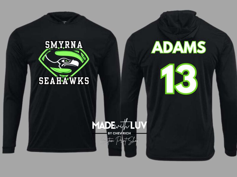 Custom Smyrna Seahawks Apparel