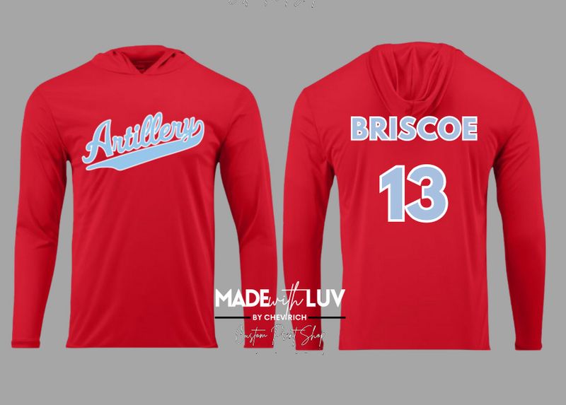 Custom Smyrna Artillery Apparel