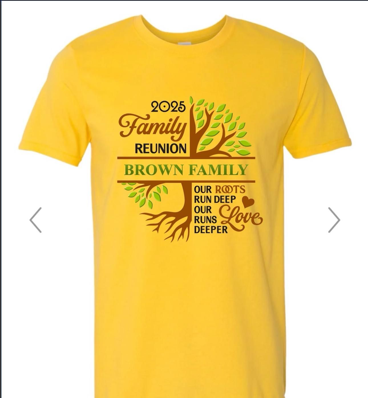 Brown Family Reunion Shirt