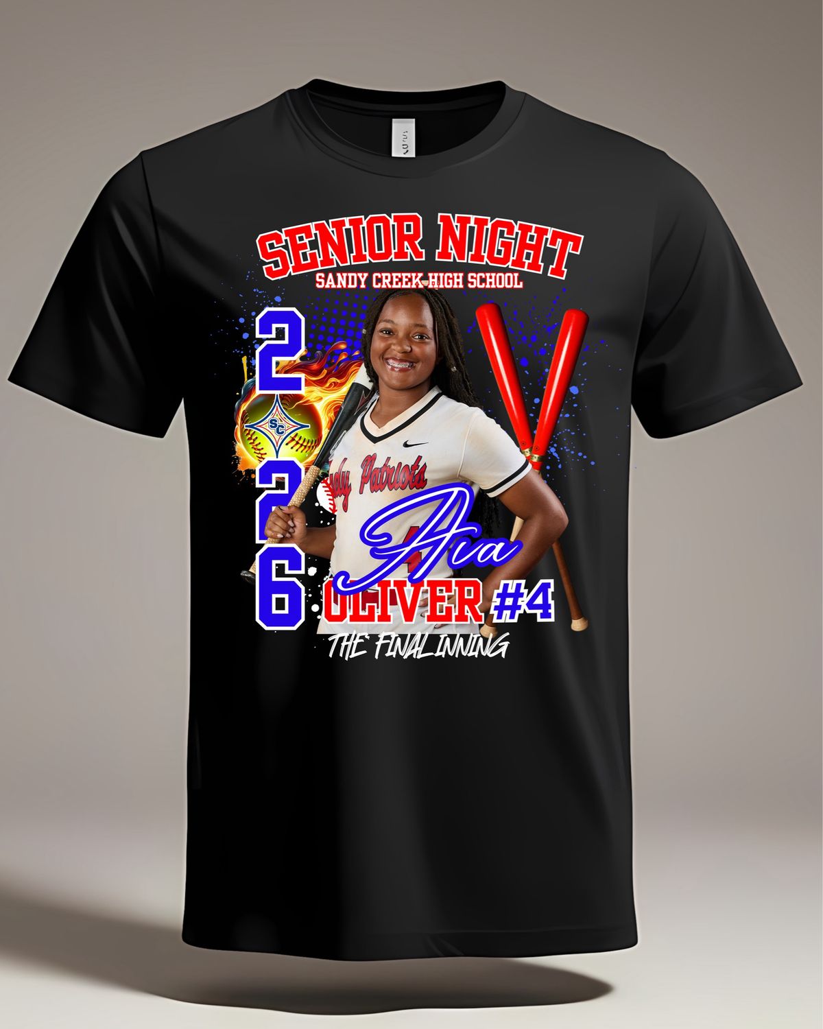 SCHS Softball Senior Night Family Shirts (10/2 Deadline)