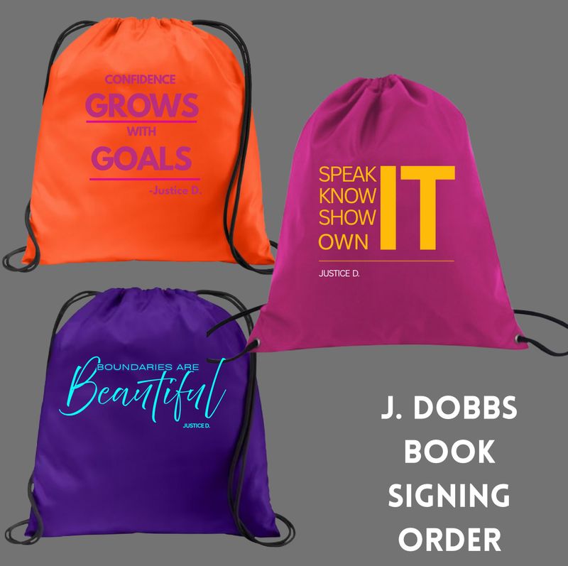 J. Dobbs Book Signing Merch