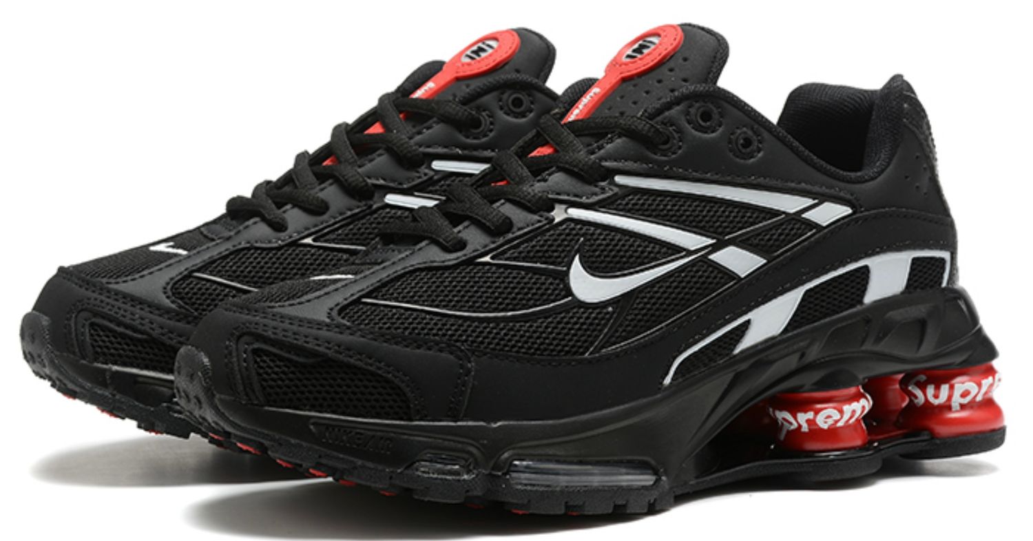 NIKE SUPREME SHOX RIDE 2 (BLACK/RED/WHITE)