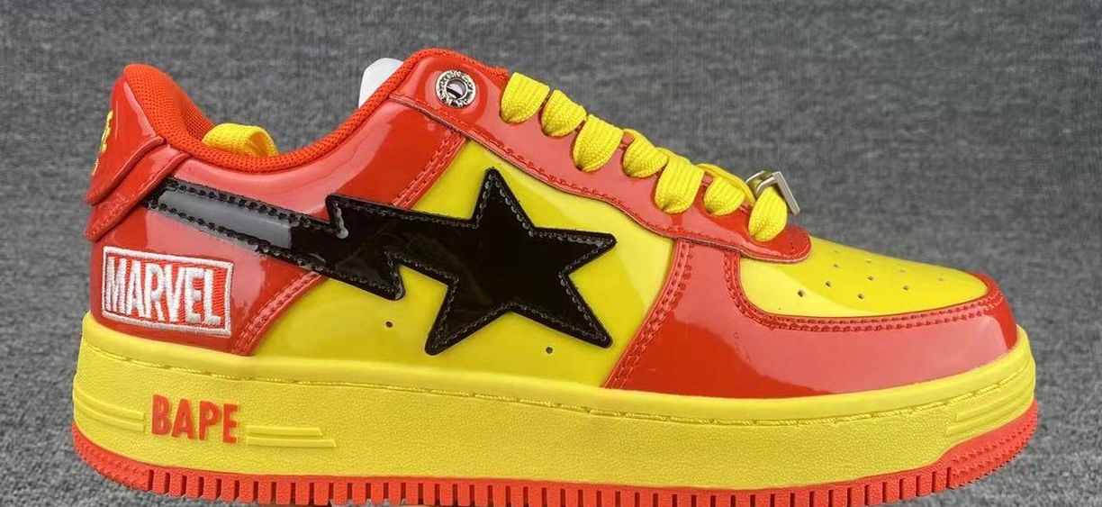 BATHING APE (RED/YELLOW/BLACK)