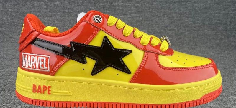 BATHING APE (RED/YELLOW/BLACK)