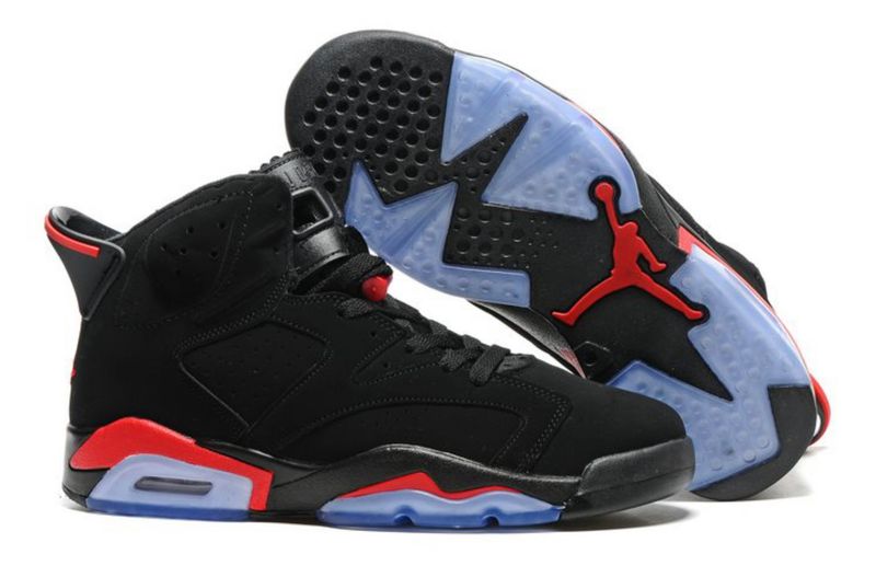 AIR JORDAN 6 RETRO. BLK/RED.