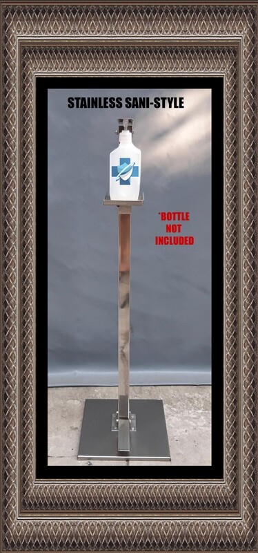 Stainless Steel Hands Free Sanitizer Dispenser