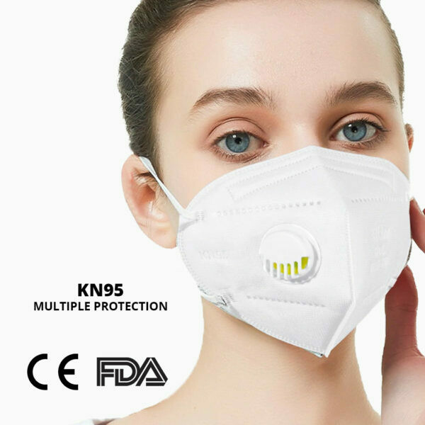 KN95 with valve. CE &amp; FDA Approved Hospital Grade Particle Filter PPE
