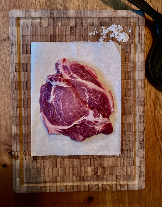 Schweinenackensteaks  (4 Stück)