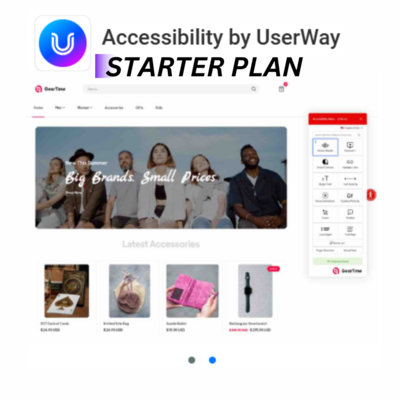 Accessibility by UserWay Starter Plan