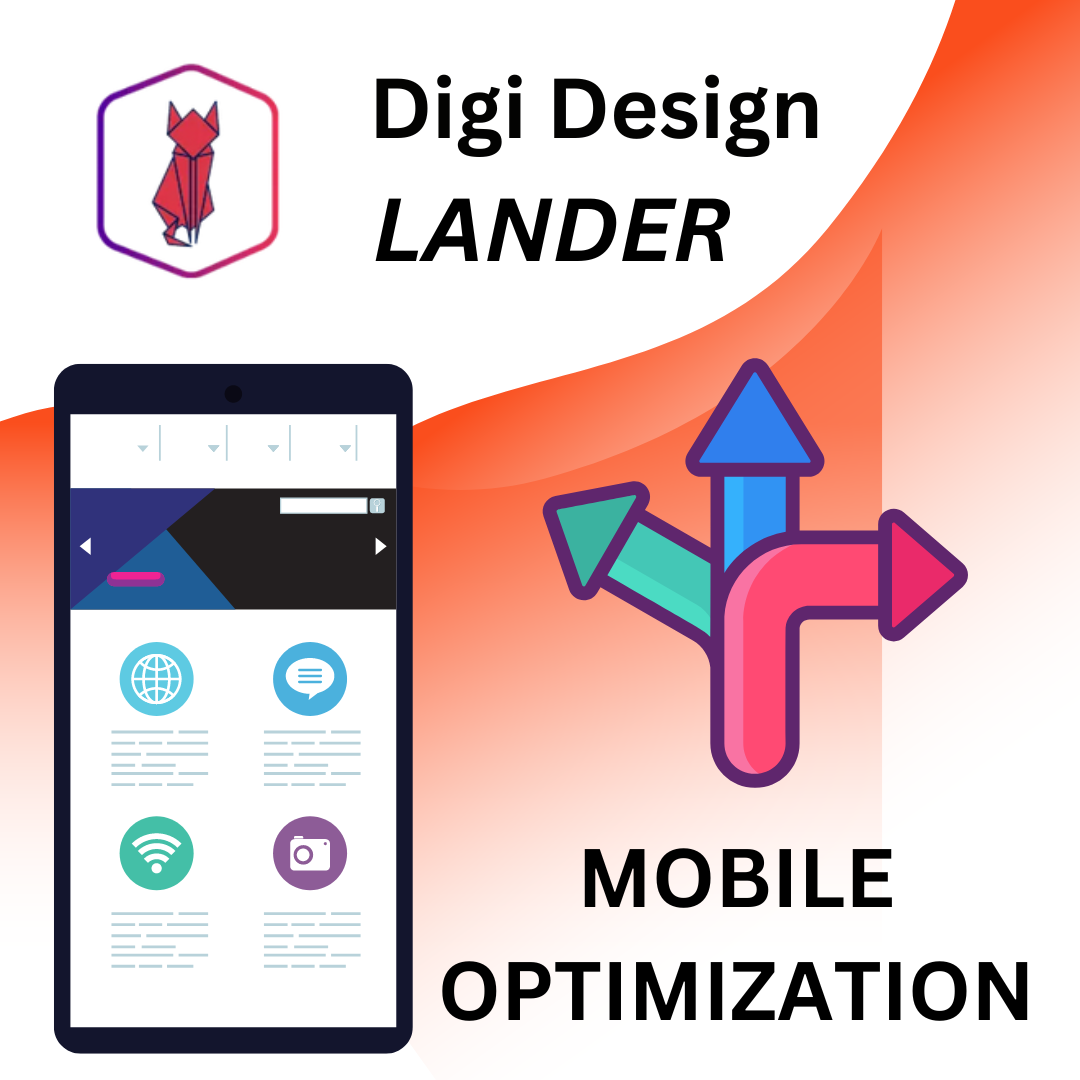 Digi Design Lander Mobile Optimization