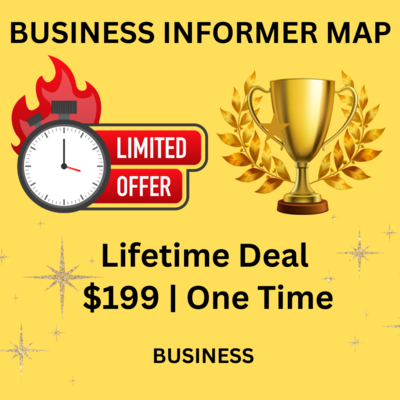 LIFETIME DEAL : Business Informer Map