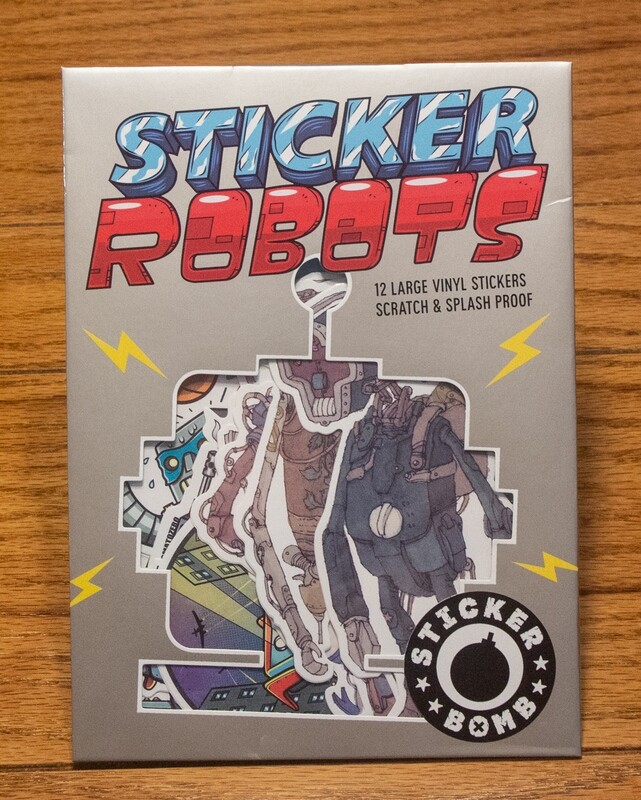 Sticker Robots - Sticker Bomb 