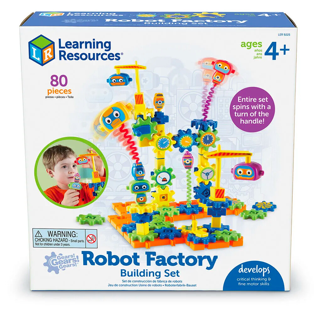 Robot Factory Building Set - Gears!Gears!Gears!