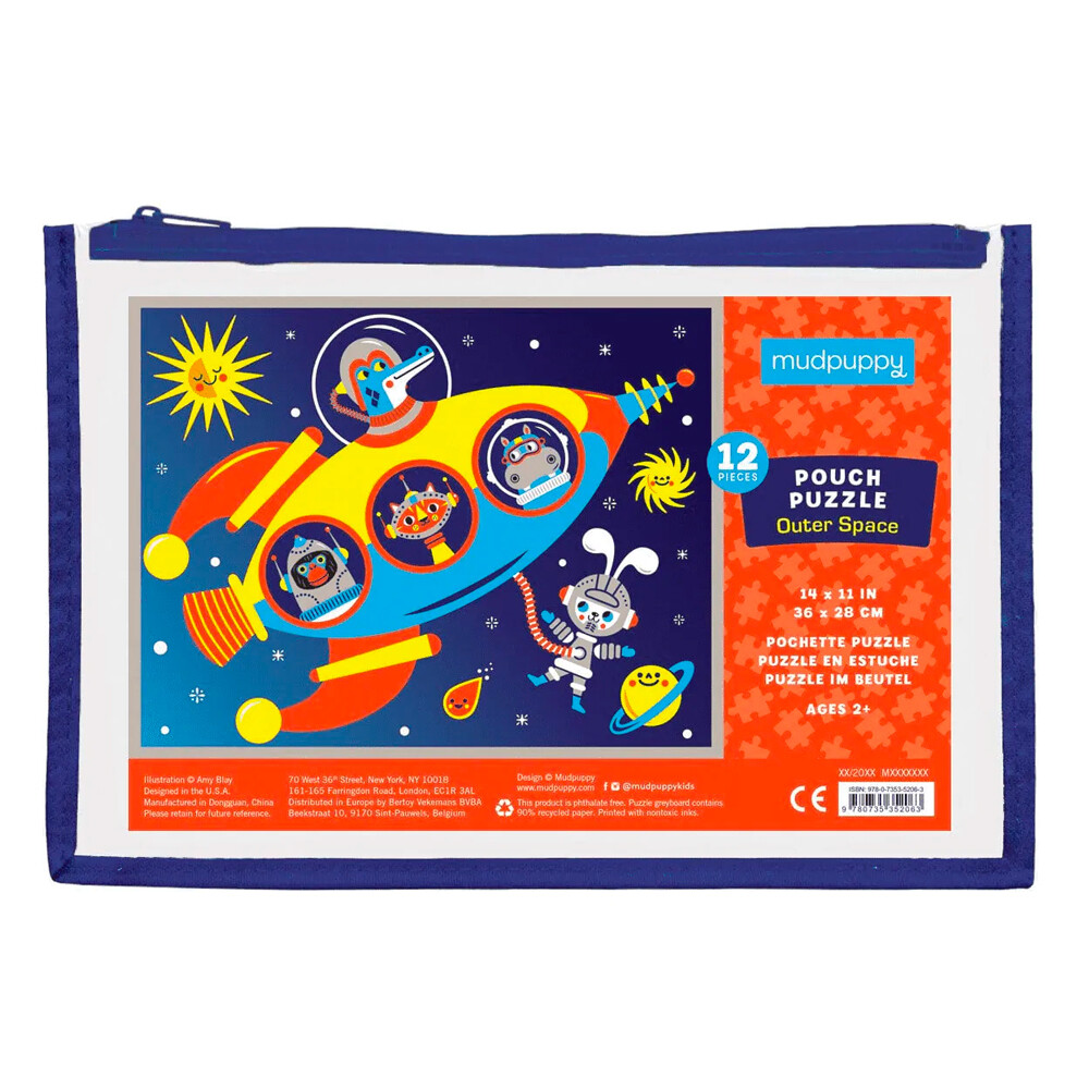 Pouch Puzzle - Outer Space