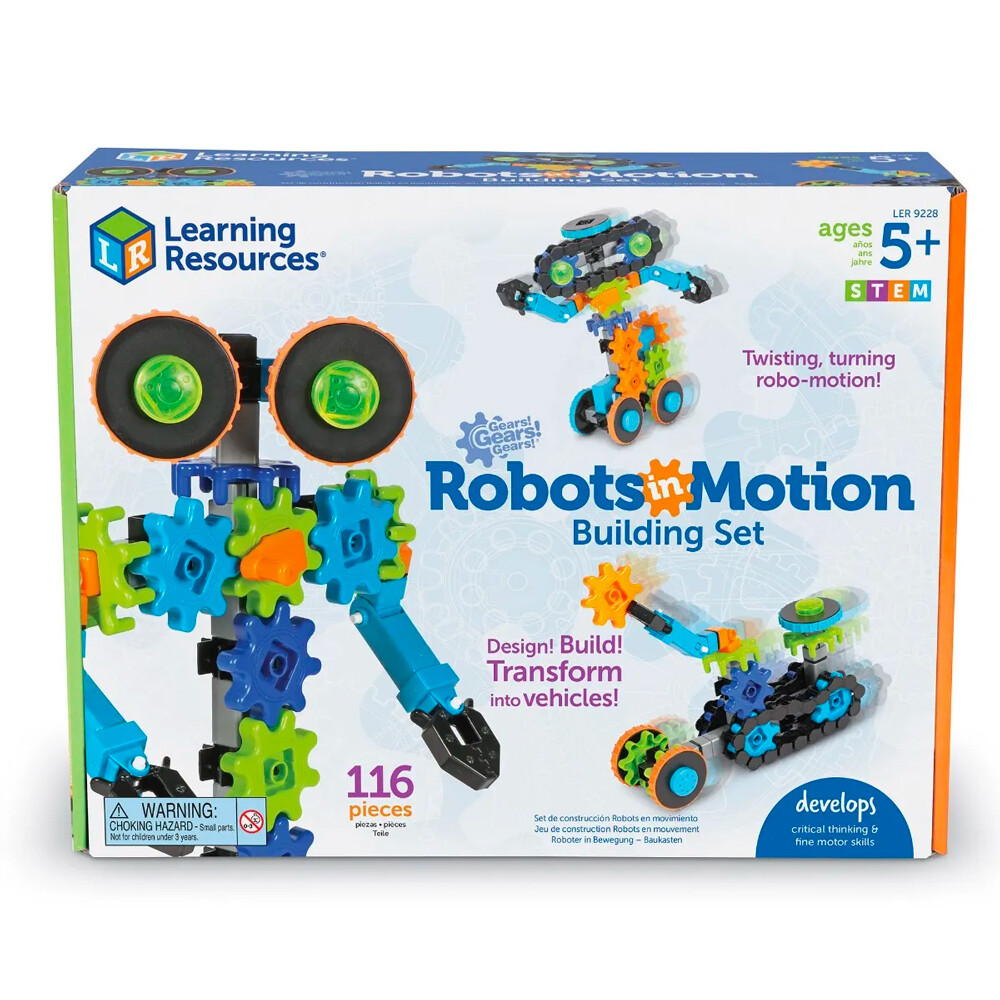Robots in Motion Building Set - Gears!Gears!Gears!