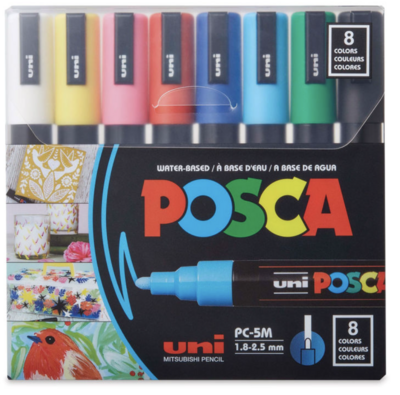 Paint Markers Set - Uni Posca