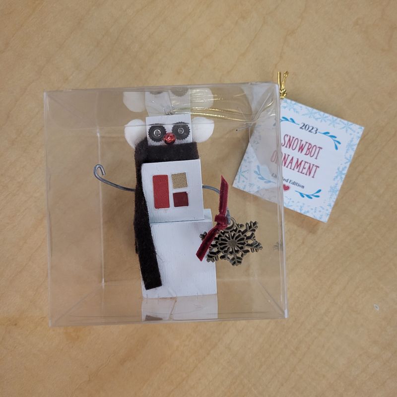 Snowbot Ornament
