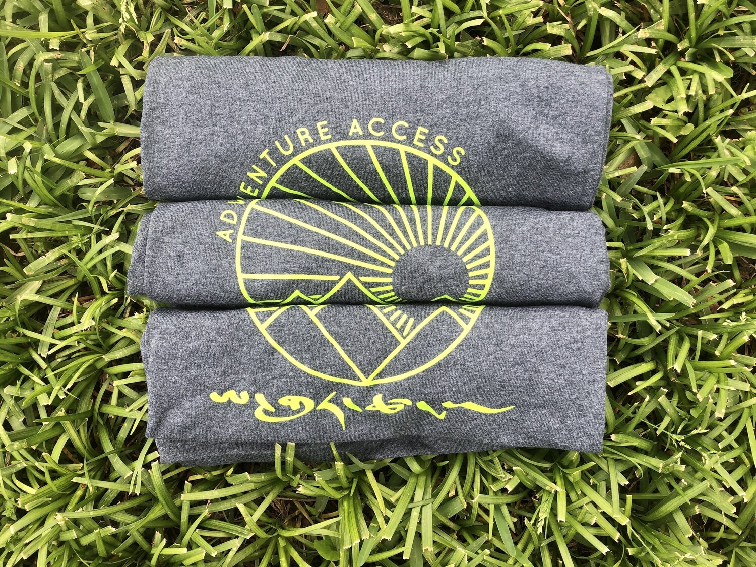 Adventure Access Tent Life T-shirt - Lime Green