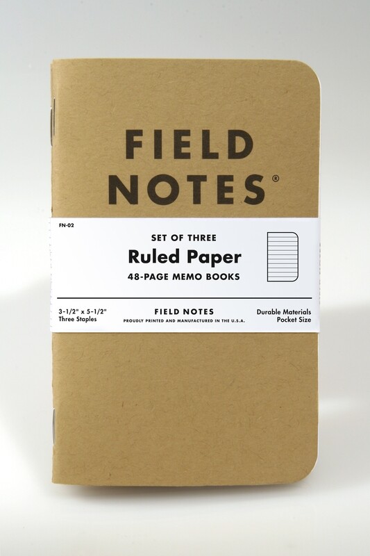 Field Notes - Original Kraft - 3 Pack