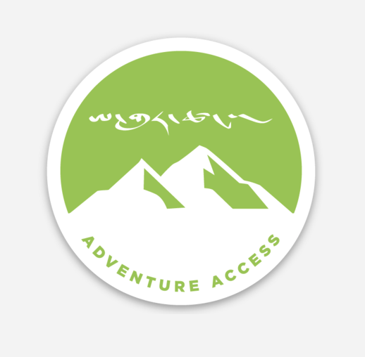 Adventure Access Tent Life Sticker