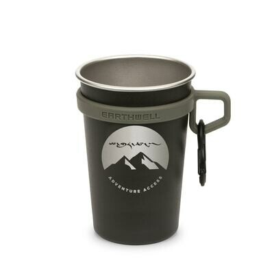 Earthwell 16oz LoopD™ Camp Cup - Tent Life Collab