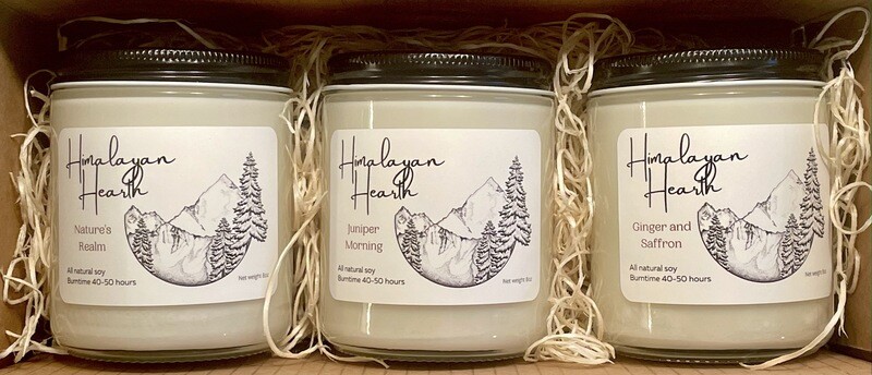 Himalayan Hearth Candle Set