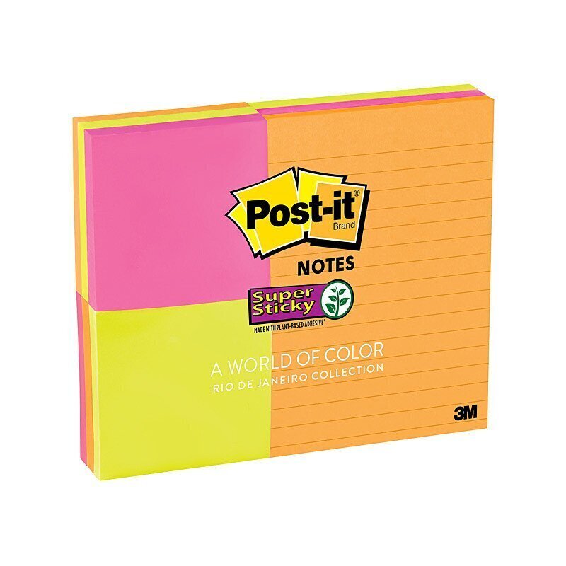 Post-It 4633-9SSAU Multi Pack Combo Pk9