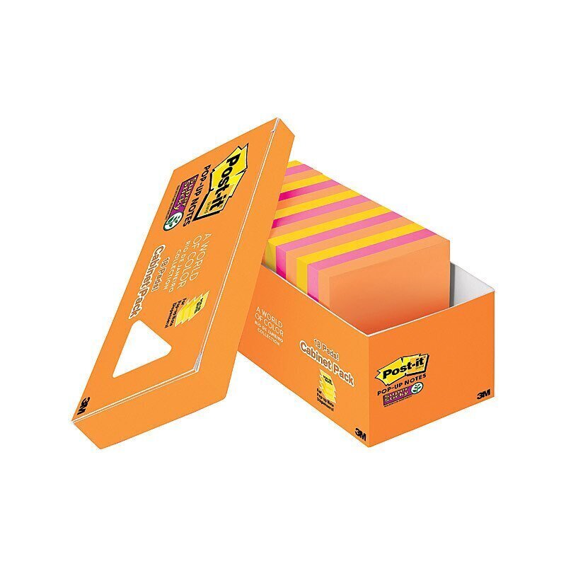 Post-It Note R330-18SSAU-CP Pop Up RDJ 75X75mm Pk8