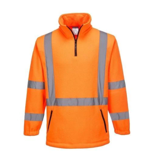 Prime Mover Mf116 Cross Back Polar Fleece Jumper