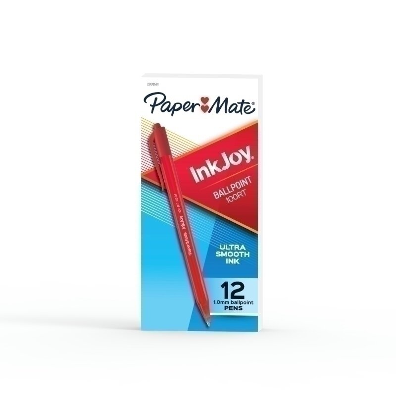 PM InkJ BP 100RT Red Pk12 Bx12
