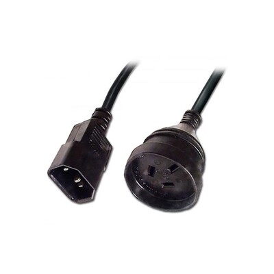 Lindy 1m Power Cable C14-3pin