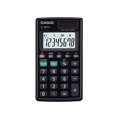 Casio SL797TVBK Desktop Tax Calculator