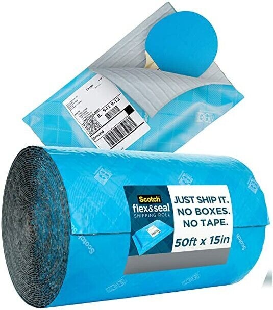 Scotch Flex & Seal Shipping Roll FS-1520-6 38cmX6.1m Bx6