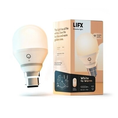 LIFX White to Warm 1000 B22