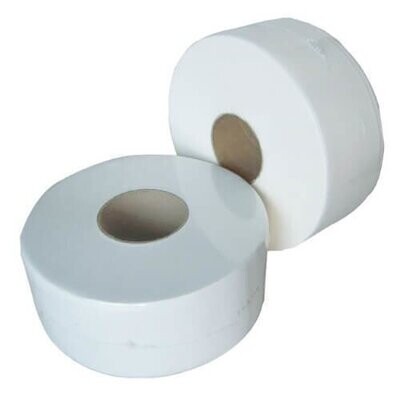 Classique Jumbo Recycled Toilet Roll 2 Ply Ctn: 8 Rolls x 300m