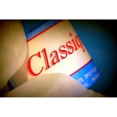 ​Classique Premium Toilet Tissue Rolls - Embossed 2 Ply Ctn: 48 Rolls x 400 Sheets