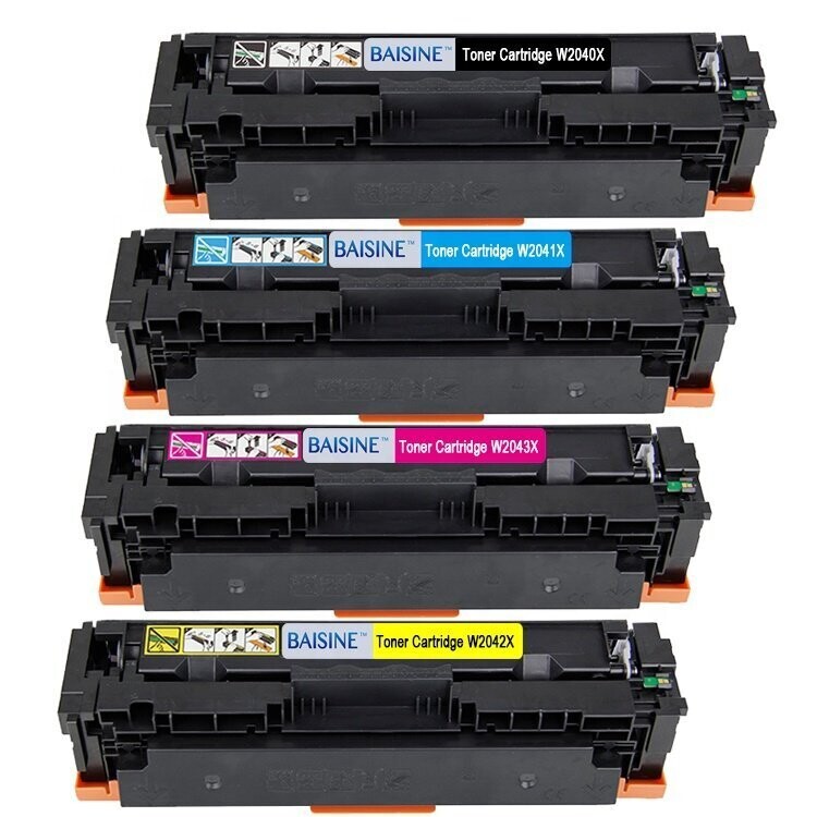 HP W2040X #416X B C M Y - Full Set of Premium High Yield Toners