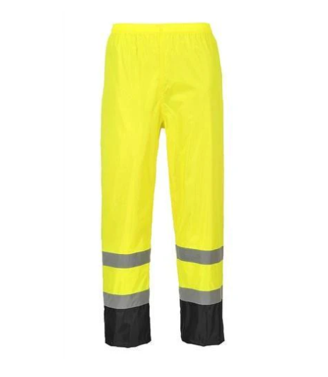 Hi-Vis Rain Pants Classic Contrast Trousers H444