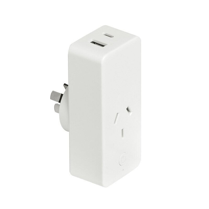 Brilliant Smart Single Socket With USB-A & USB-C