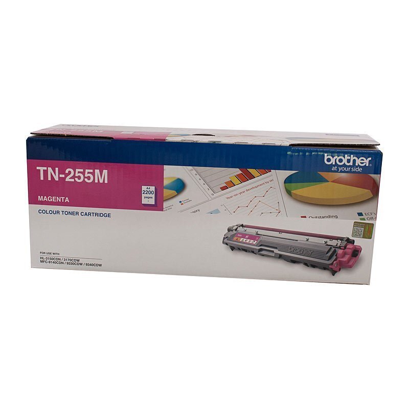 Brother TN255 Magenta Toner Cart - Genuine