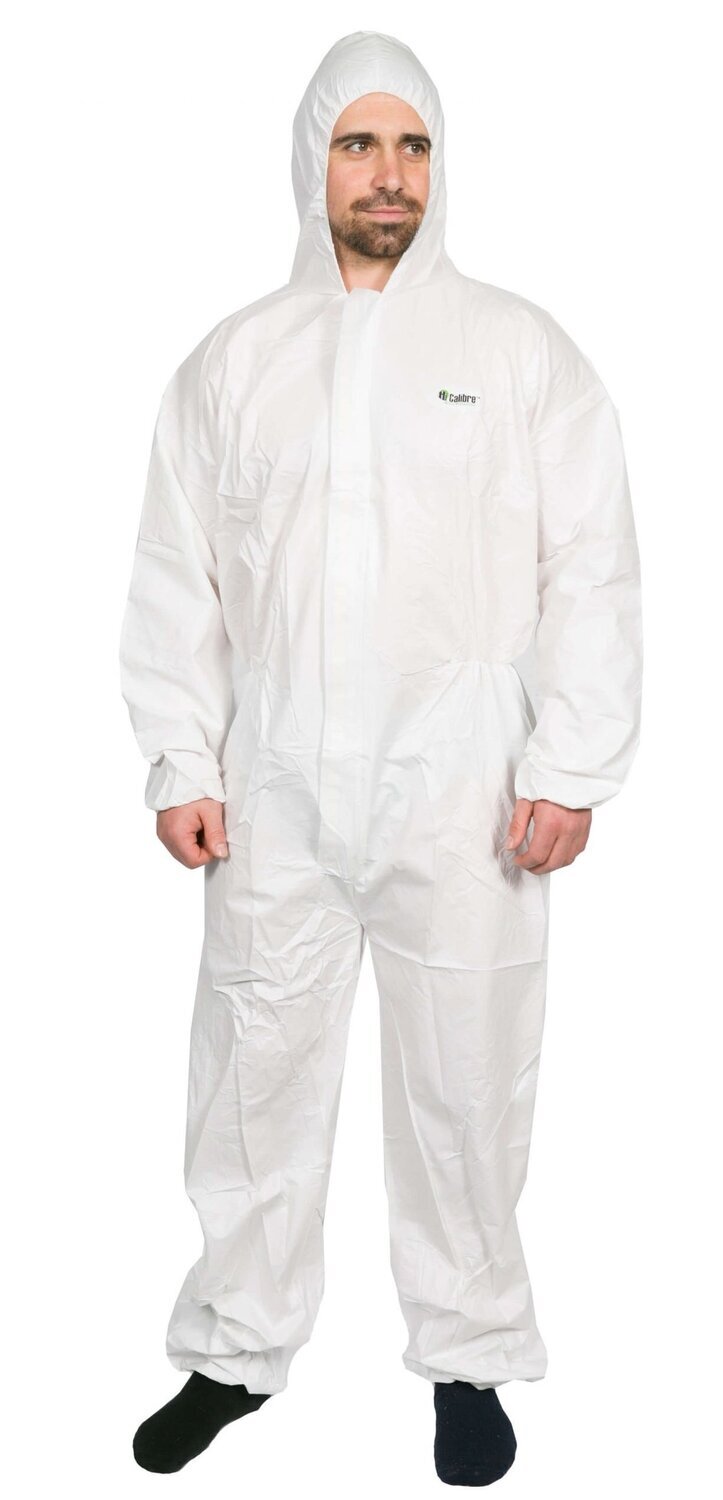 Hi Calibre Waterproof Microporous Coveralls Disposable Type 5/6