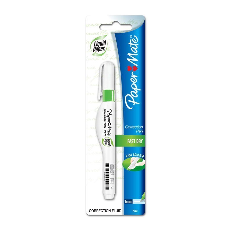 Paper Mate Liquid Paper Correction Pen 7ml Bx12