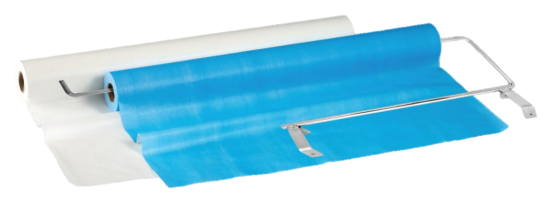 S+M Bed Cover Bed Roll 72cmx80m Light Blue x 6 carton