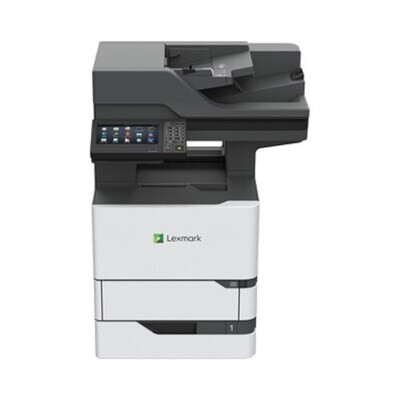 Lexmark MX721ADHE A4 Duplex Monochrome Multifunction Laser Printer Up to 65 PPM E-Task 7" Class Colour Touch Screen