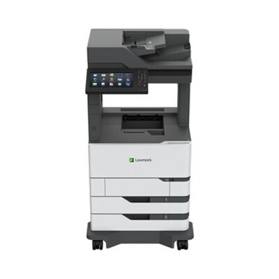 Lexmark MX826ADE A4 Duplex Monochrome Multifunction Laser Printer Up to 70 PPM E-Task 10" Class Colour Touch Screen