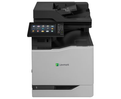 Lexmark CX860DE A4 Duplex Colour Laser Multifunction Printer Up to 60 PPM E-Task 10" Class Colour Touch Screen